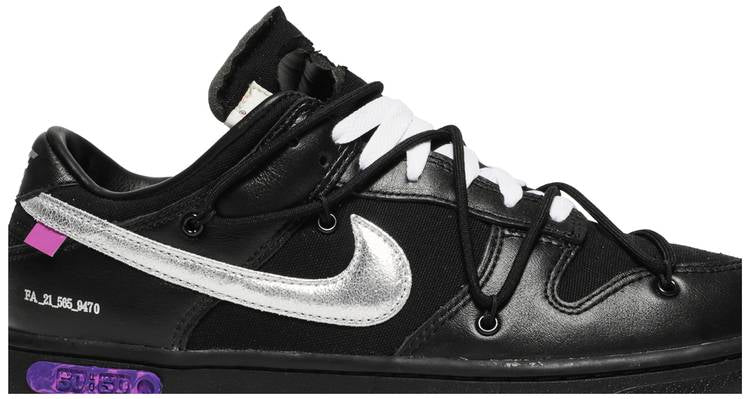 Off-White x Dunk Low 'Lot 50 of 50'