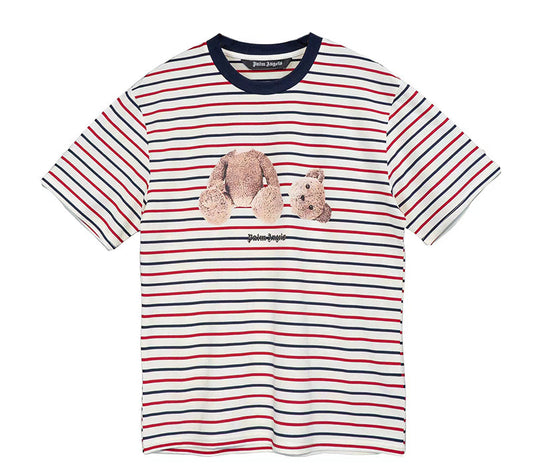 Palm Angels Bear Stripes 'Blue/Red'