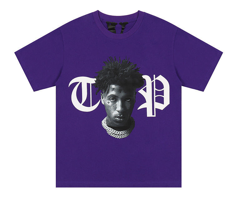 YoungBoy NBA x Vlone Peace Hardly T-Shirt