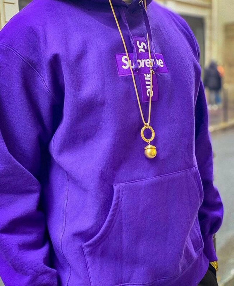 Supreme Cross Box Logo Hooded Sweatshirt