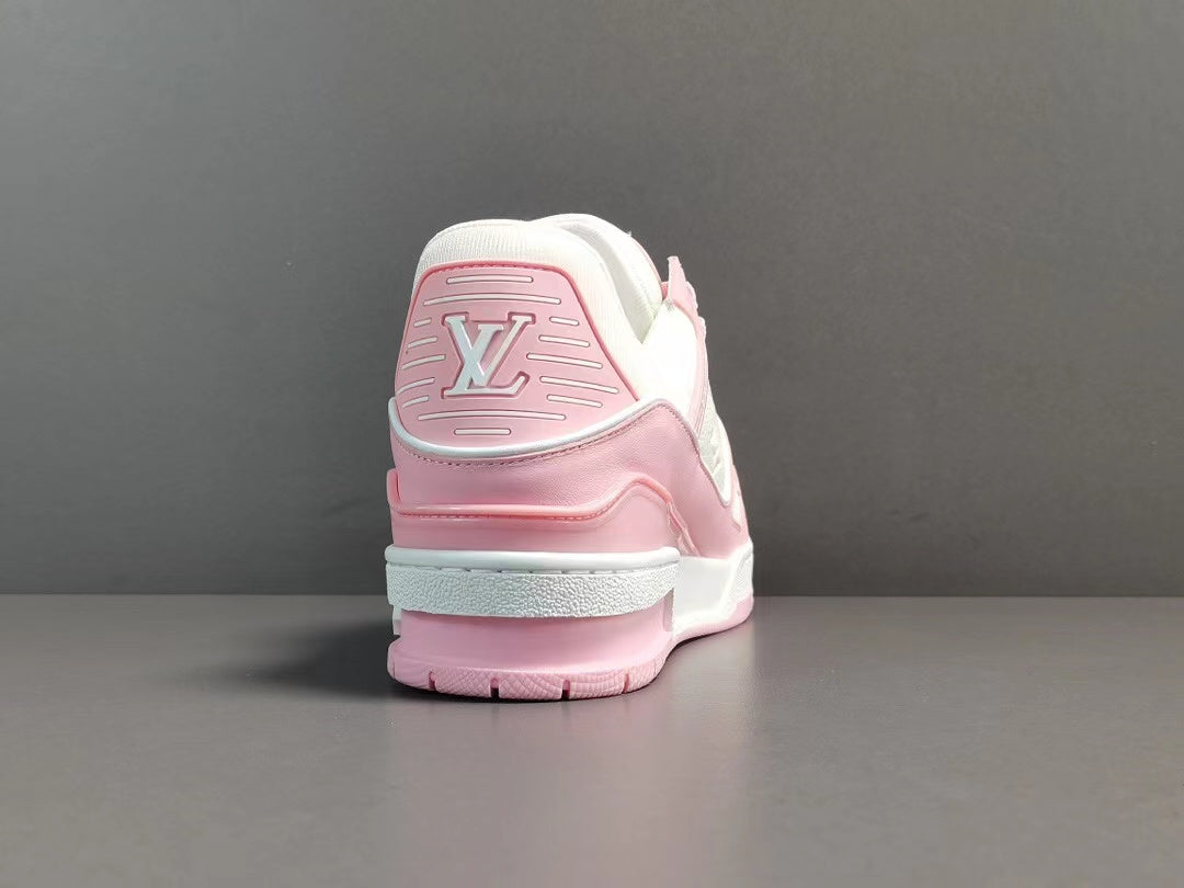 Louis Vuitton Trainer Pink White (W)