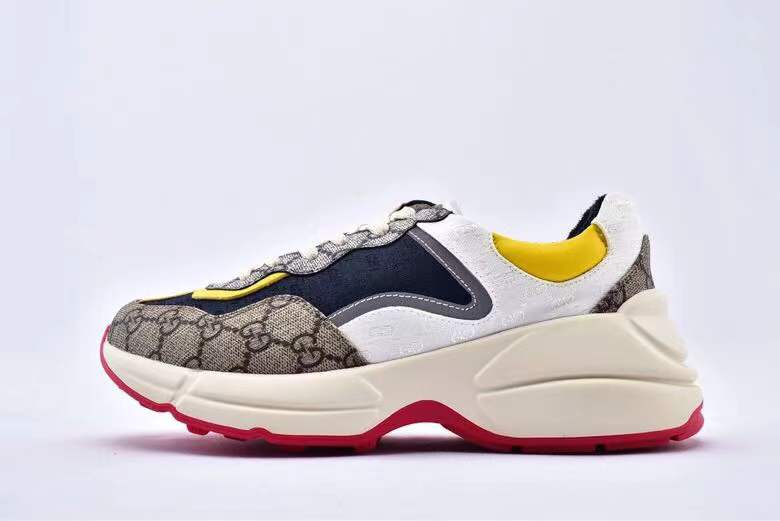 Gucci GG Rhyton 'Beige White Yellow'