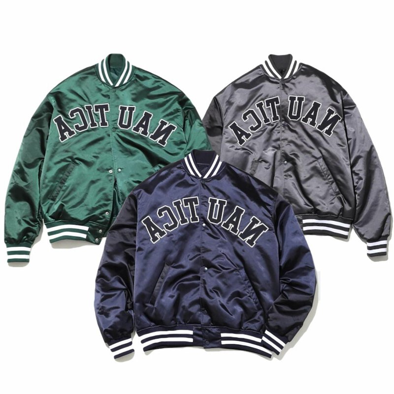 Nautica Japan Reversible Varsity Jacket