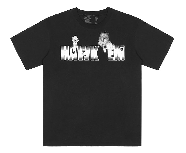 Pop Smoke x Vlone Hawk Em' Tee