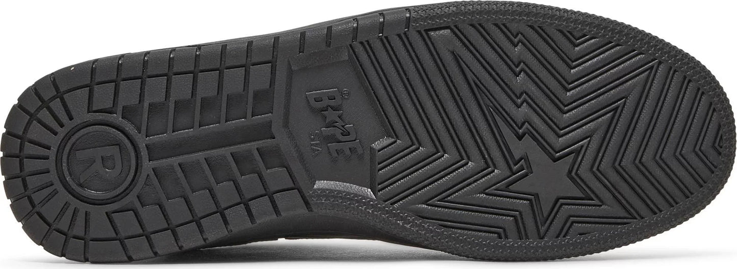 Sk8 Sta Low 'Black Silver'