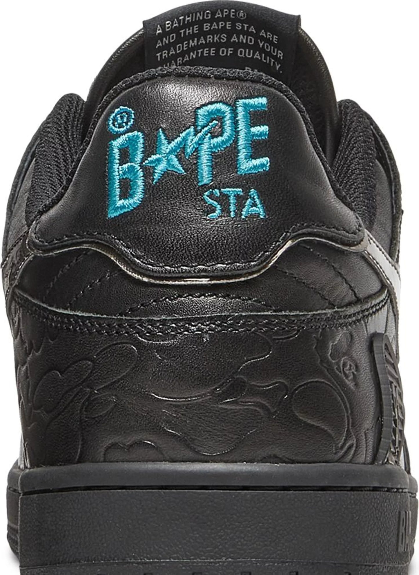 Sk8 Sta Low 'Black Silver'