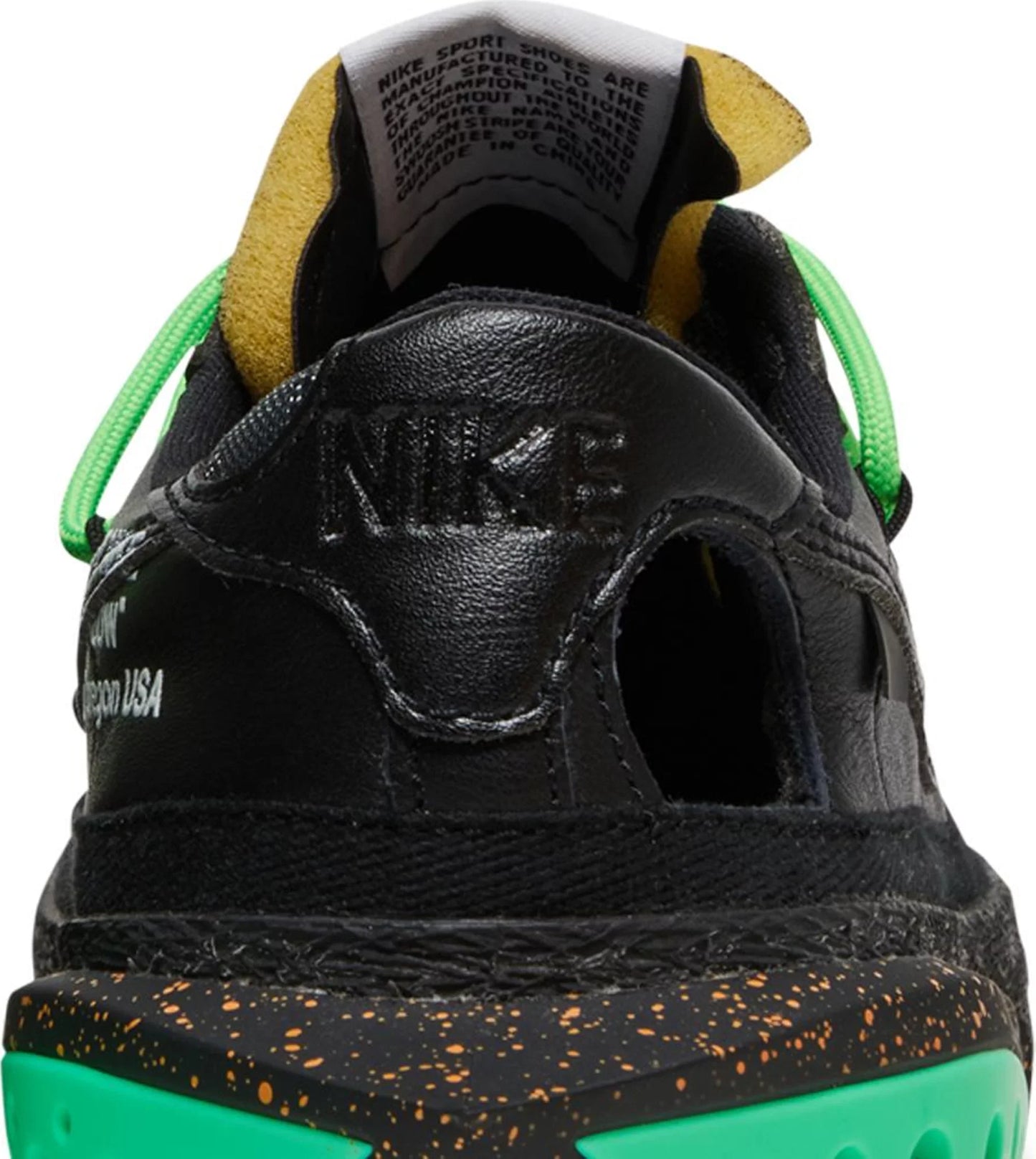 Off-White x Blazer Low 'Black'