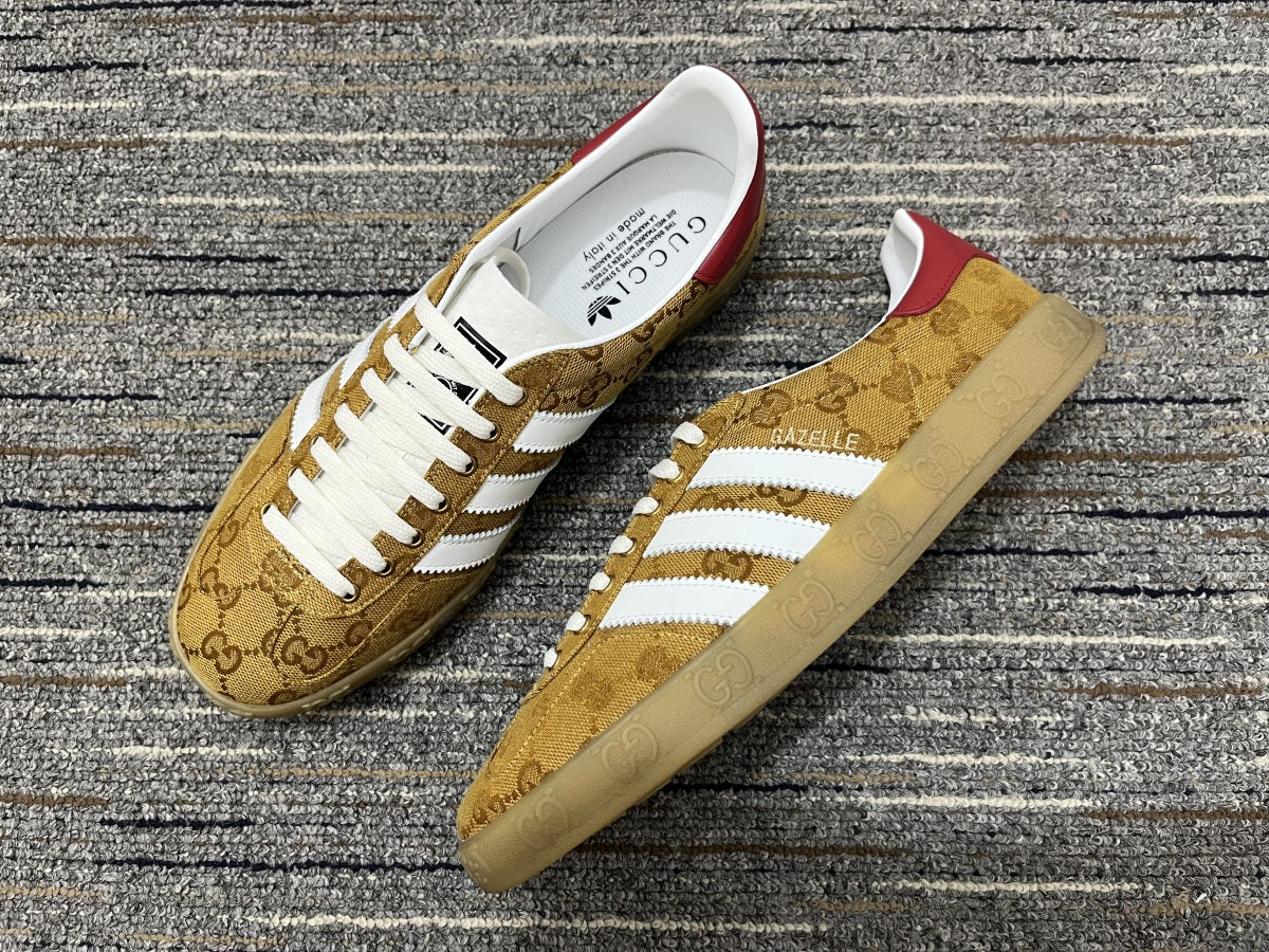 Adidas x Gucci Gazelle 'GG Monogram'