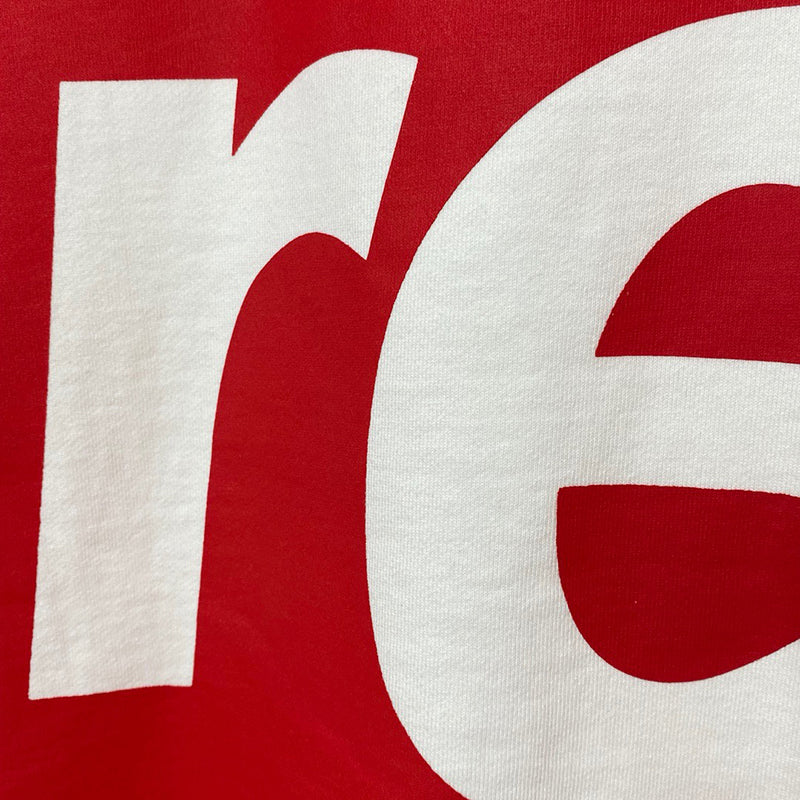 Supreme Big Logo Hooded Sweatshirt White