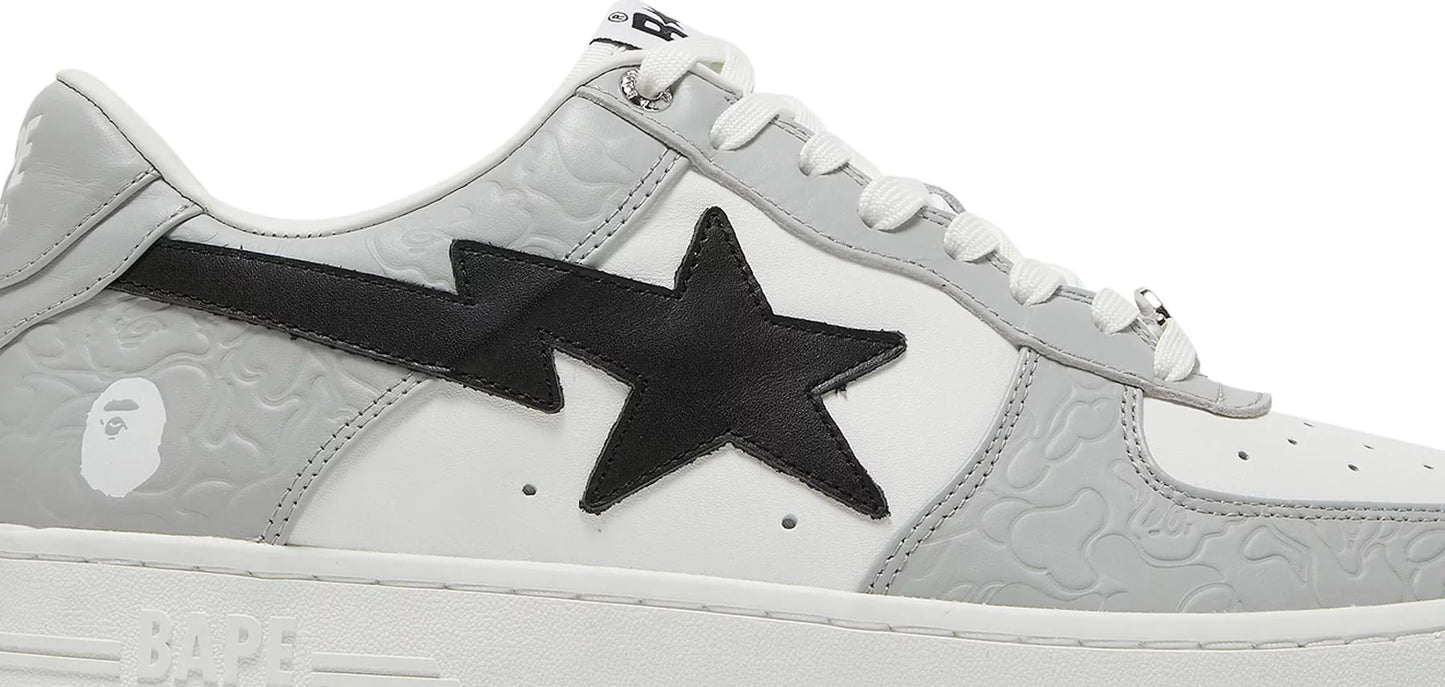 A Bathing Ape Bape Sta Low M2 'White Grey'