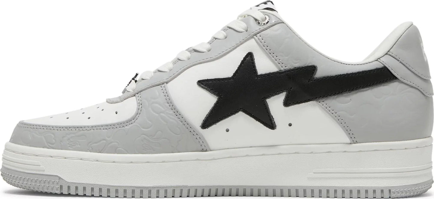 A Bathing Ape Bape Sta Low M2 'White Grey'