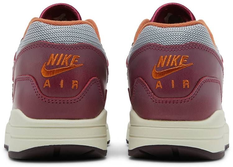 Patta x Air Max 1 'Rush Maroon'