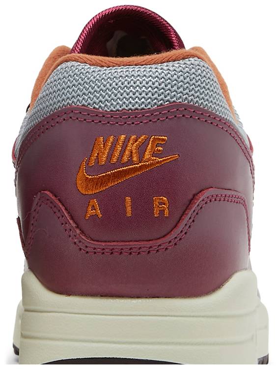 Patta x Air Max 1 'Rush Maroon'