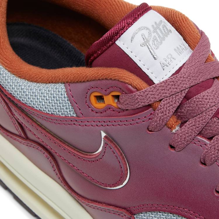 Patta x Air Max 1 'Rush Maroon'