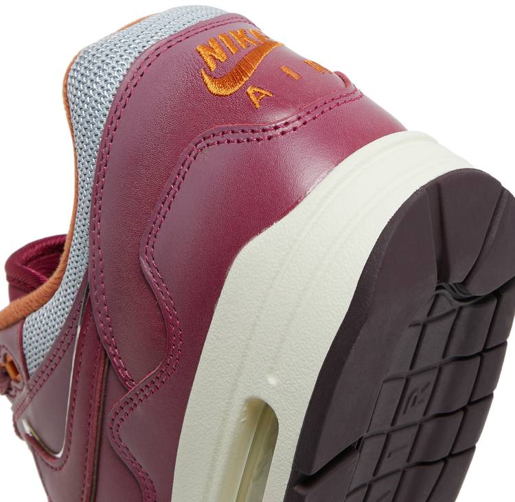 Patta x Air Max 1 'Rush Maroon'