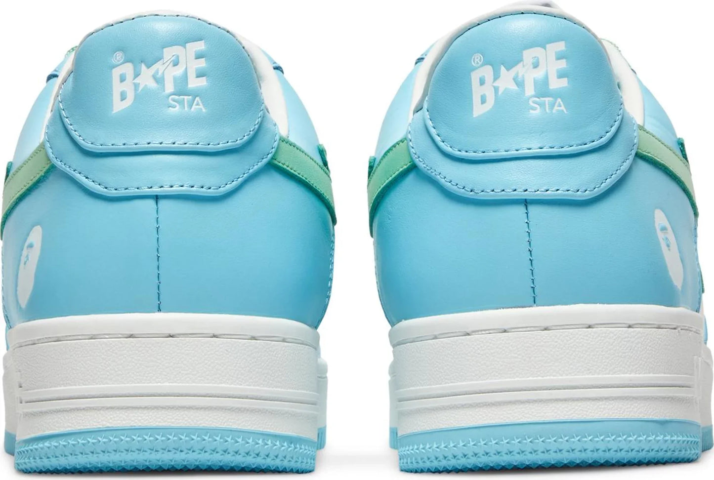 A Bathing Ape Bape Sta Low 'Pastel Pack - Sax'