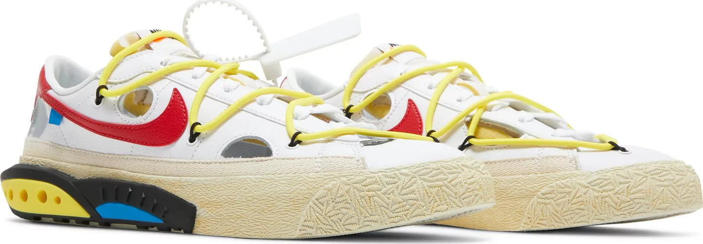 Off-White x Blazer Low 'White University Red'
