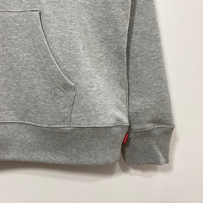 Supreme Contrast Hooded Sweatshirt Heather Grey