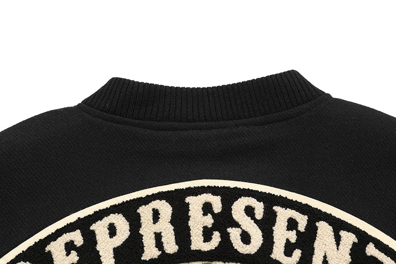 REPRESENT BOMBER ENGLAND VARSITY JACKET