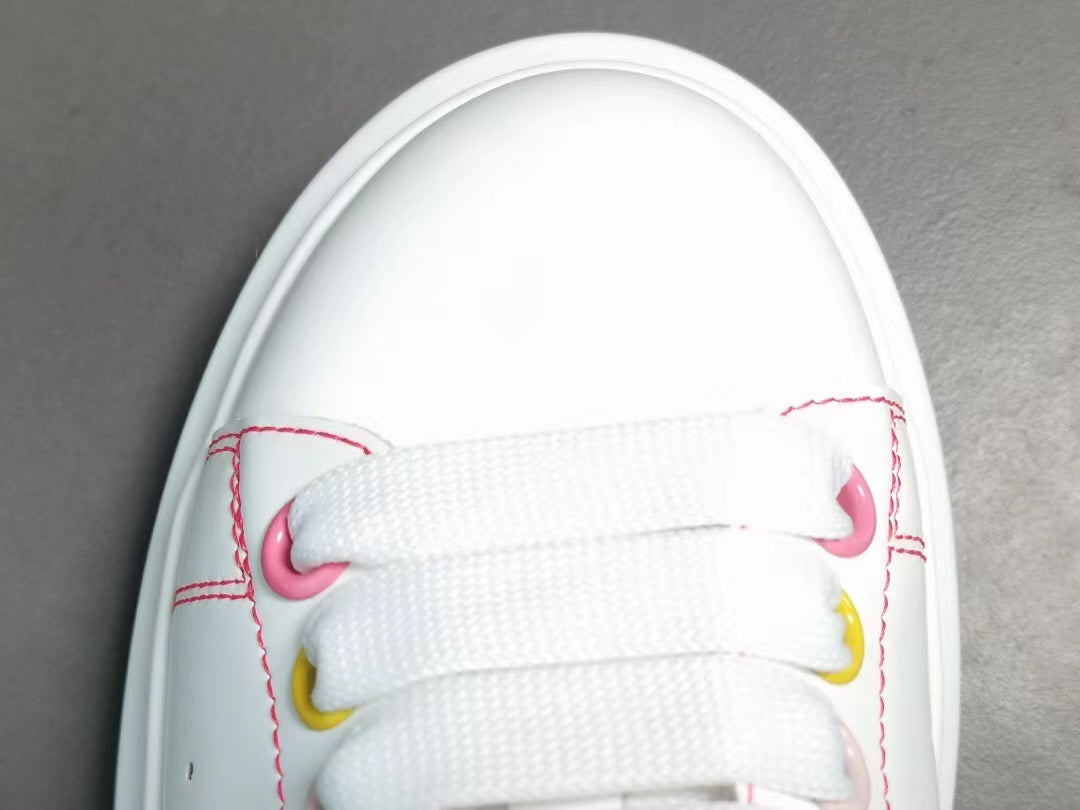 Alexander McQueen Wmns Oversized Sneaker 'White Rainbow'