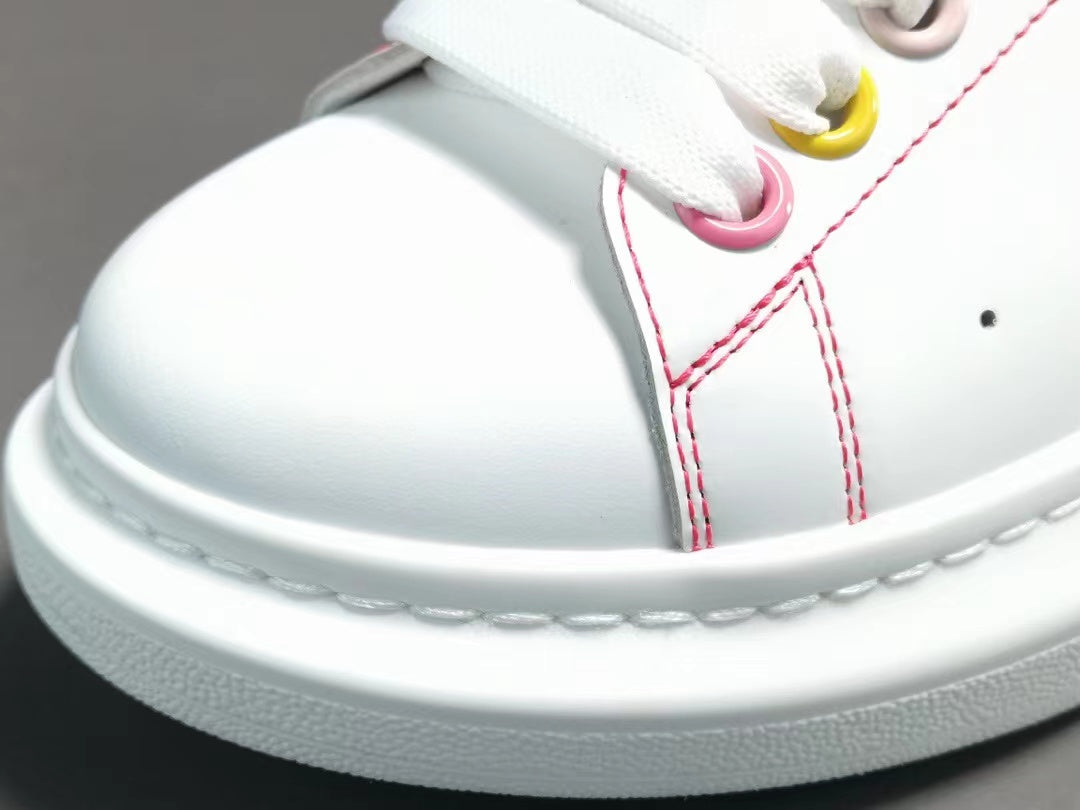 Alexander McQueen Wmns Oversized Sneaker 'White Rainbow'