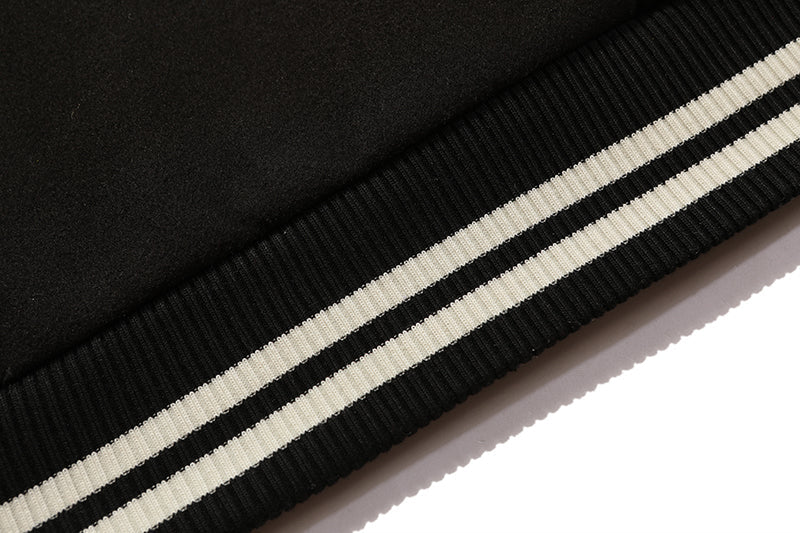 Vandy The Pink 4 Year Anniversary Varsity Jacket "Black Sail"