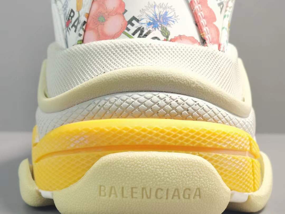 Gucci x Balenciaga Triple S 'The Hacker Project - Floral'