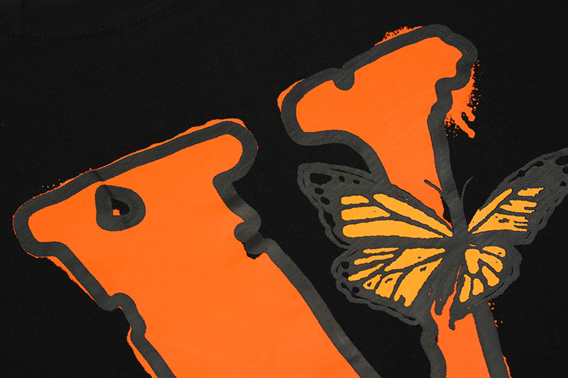 Juice Wrld x Vlone Butterfly T-shirt