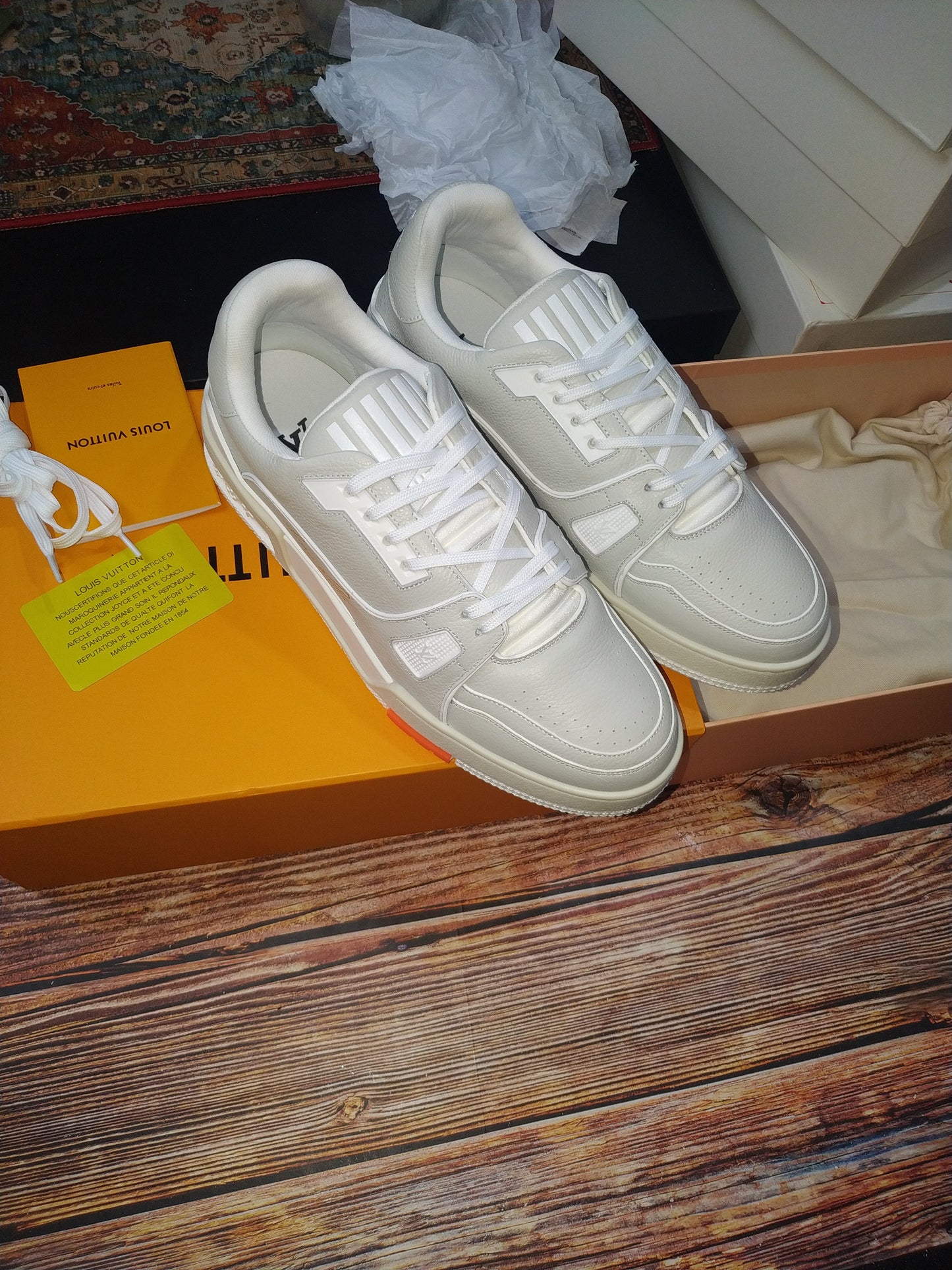 Louis Vuitton Trainer Low Top Grey