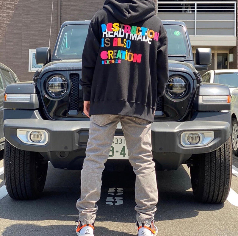 Readymade Collapsed Face Hoodie