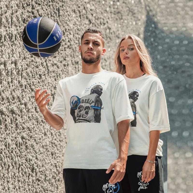 Travis Scott x Jordan x Fragment T-shirt - White / Black