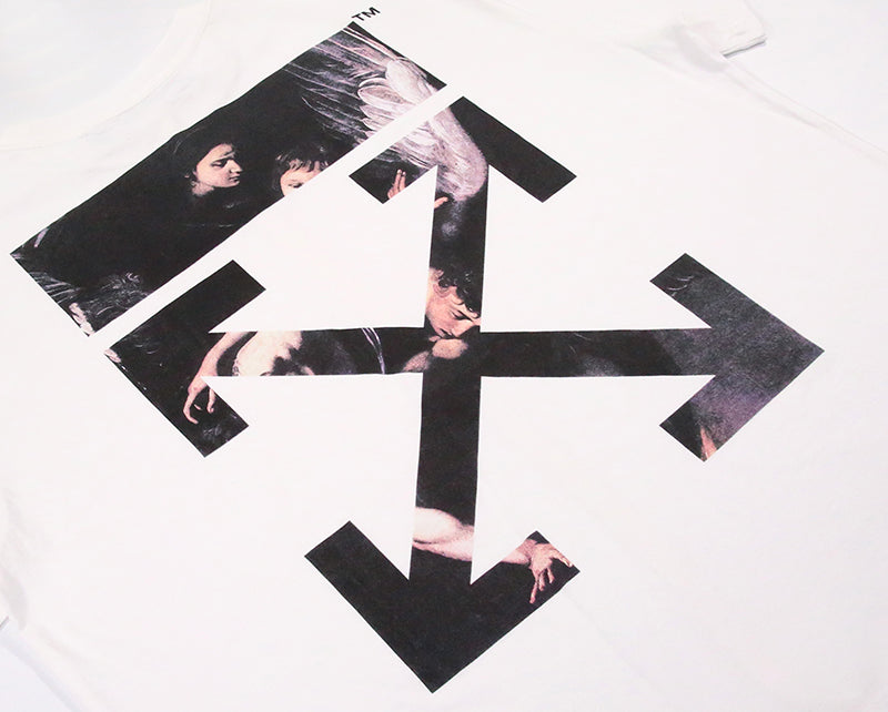 Off-White Oversized Fit Caravaggio Arrows T-shirt White/Multicolor