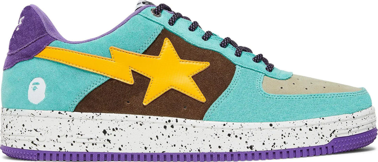 A Bathing Ape Bape Sta Low #2 'Brown Yellow'