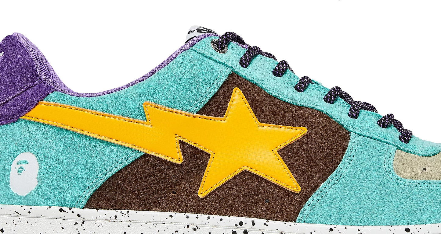 A Bathing Ape Bape Sta Low #2 'Brown Yellow'