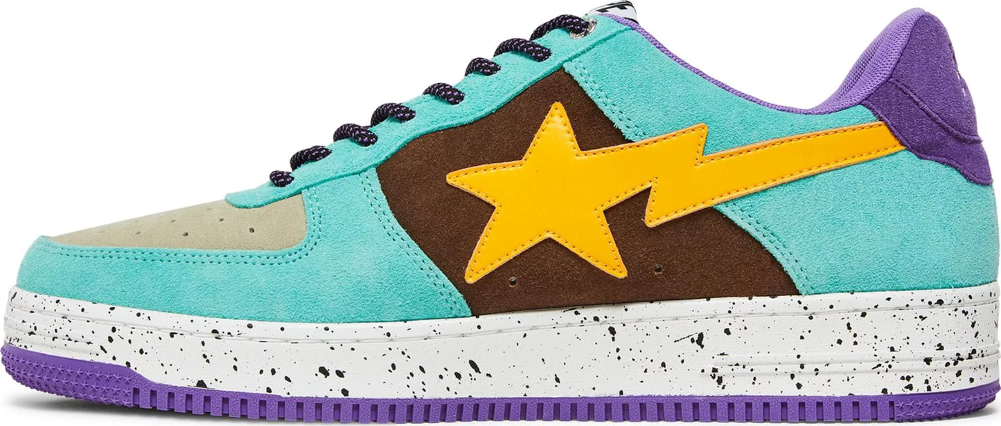 A Bathing Ape Bape Sta Low #2 'Brown Yellow'