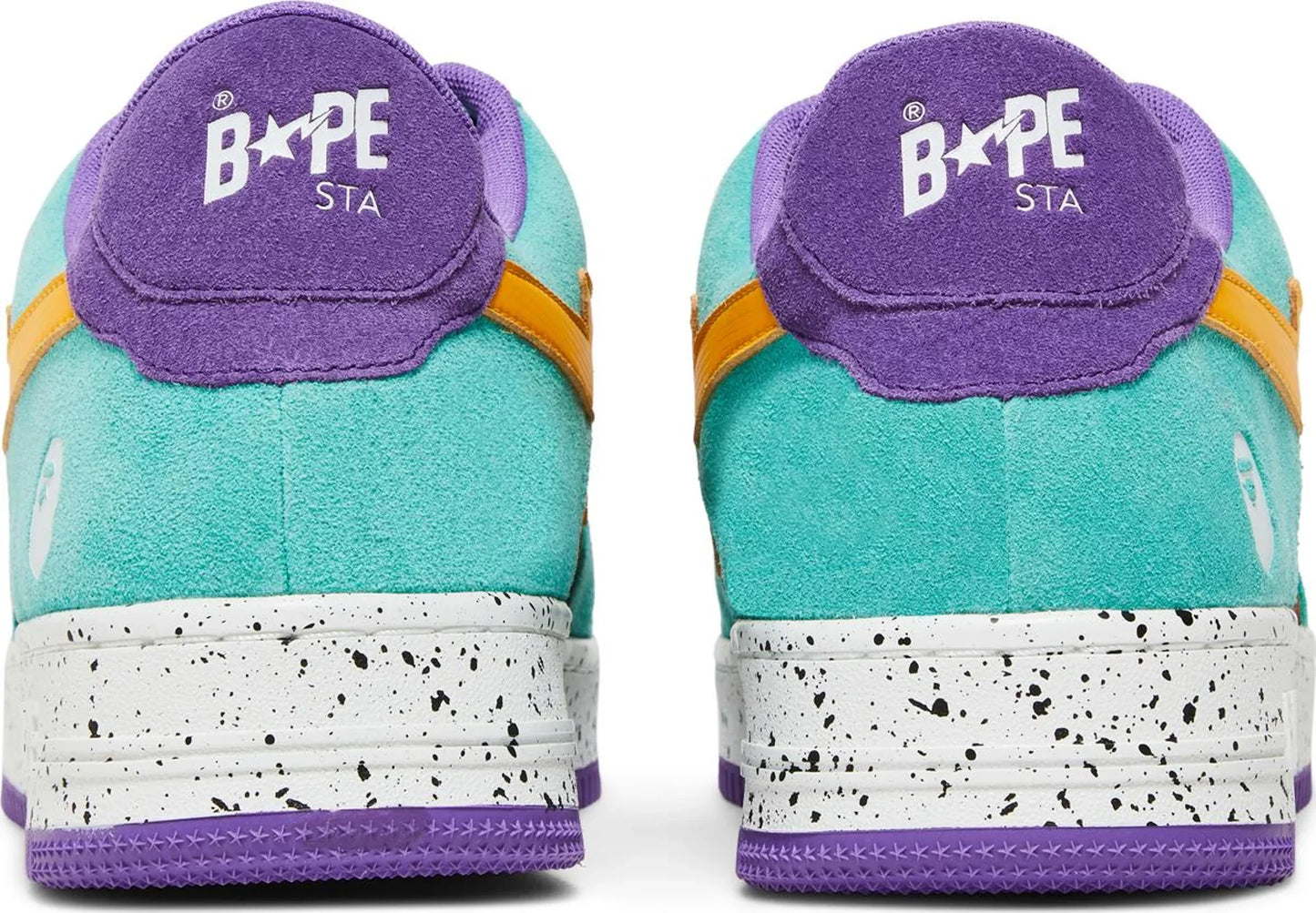 A Bathing Ape Bape Sta Low #2 'Brown Yellow'