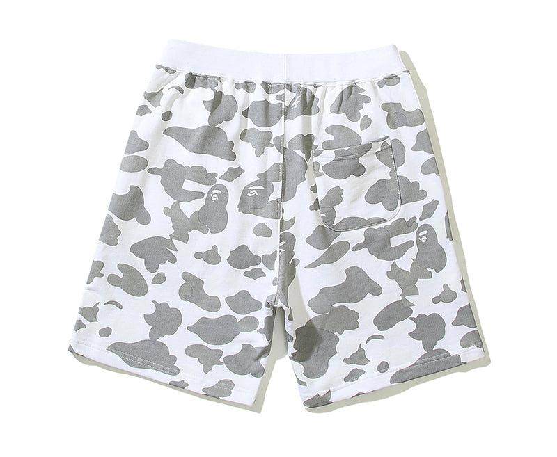BAPE City Shark Camo Sweat Shorts
