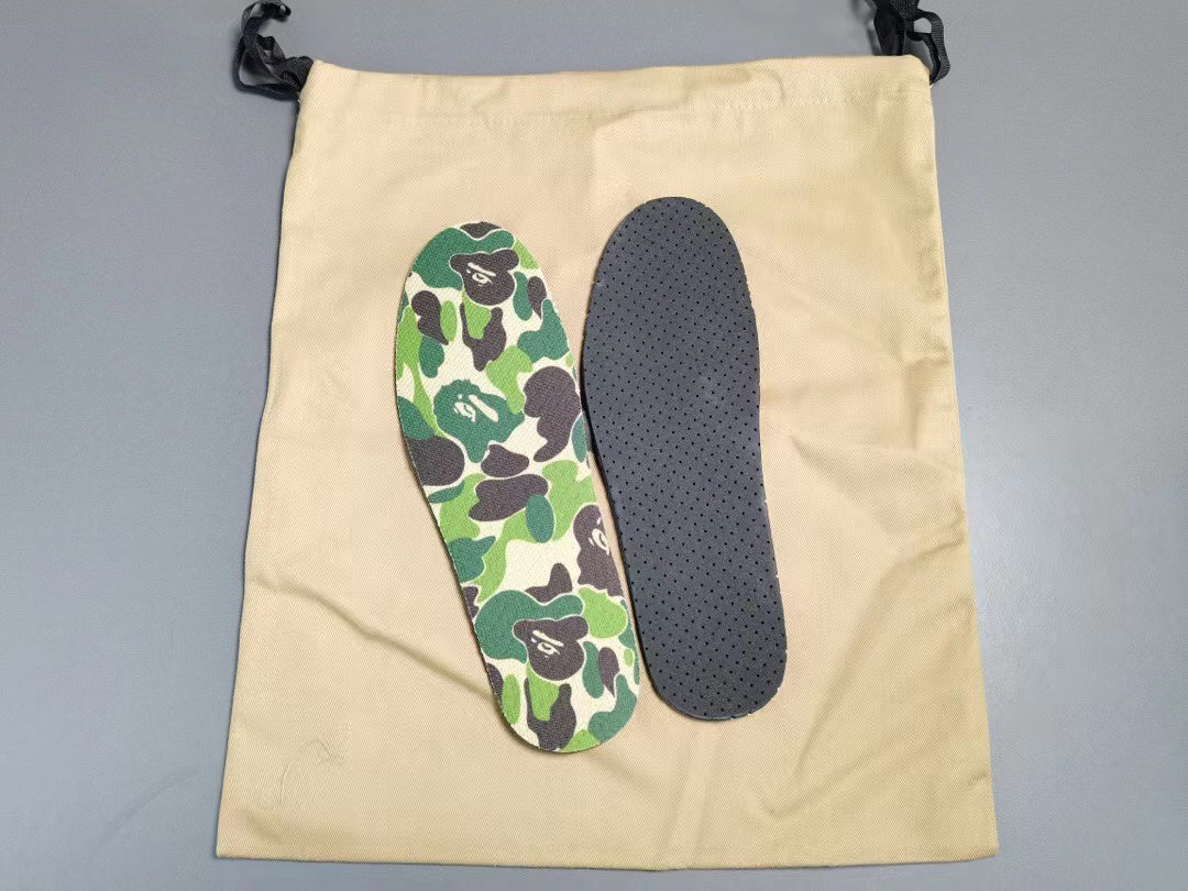 A Bathing Ape Bape SK8 Sta Brown Ivory