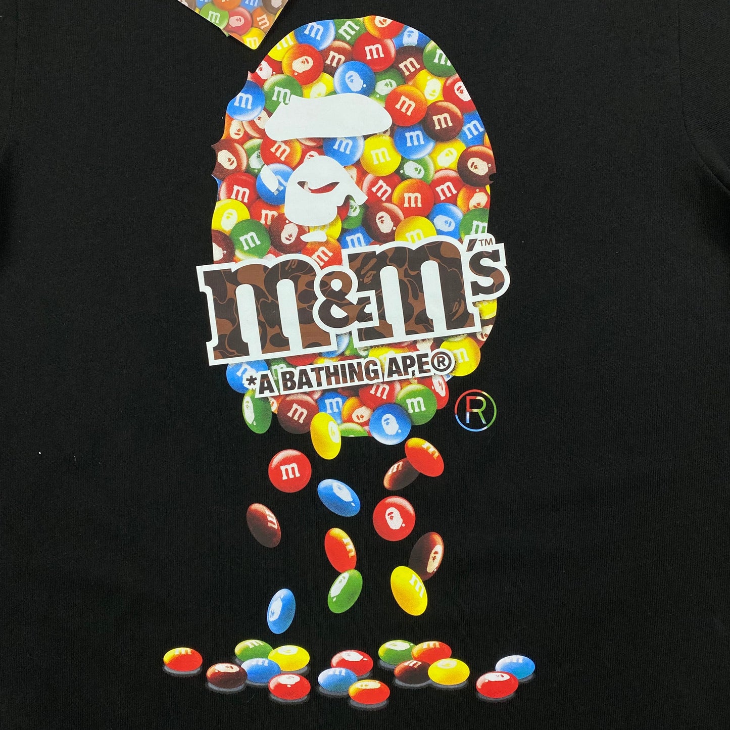 BAPE x M&M's Ape Head Tee