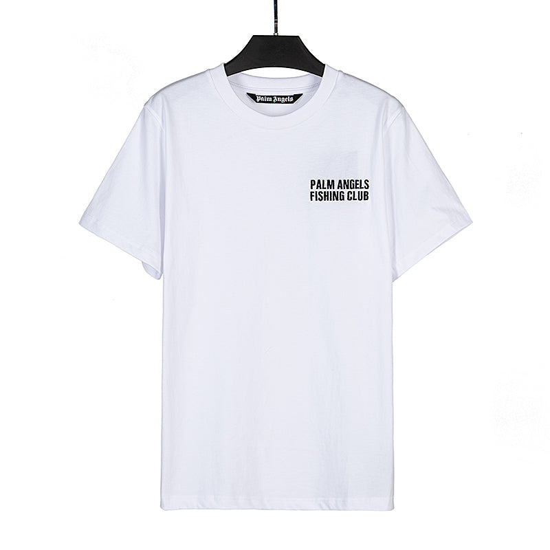 Palm Angels Fishing Club Embroidered Tee