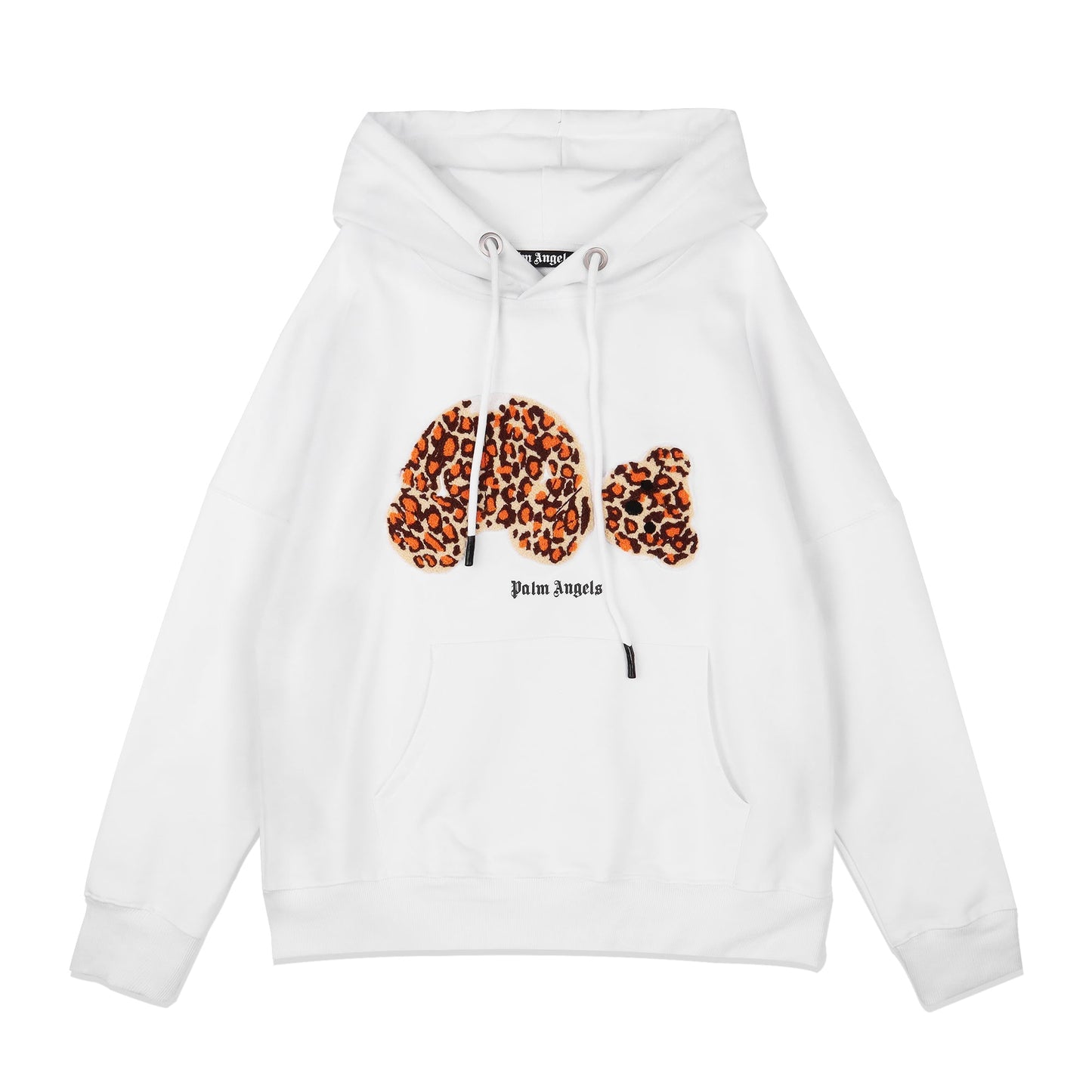 Palm Angels Leopard Bear Hoodie