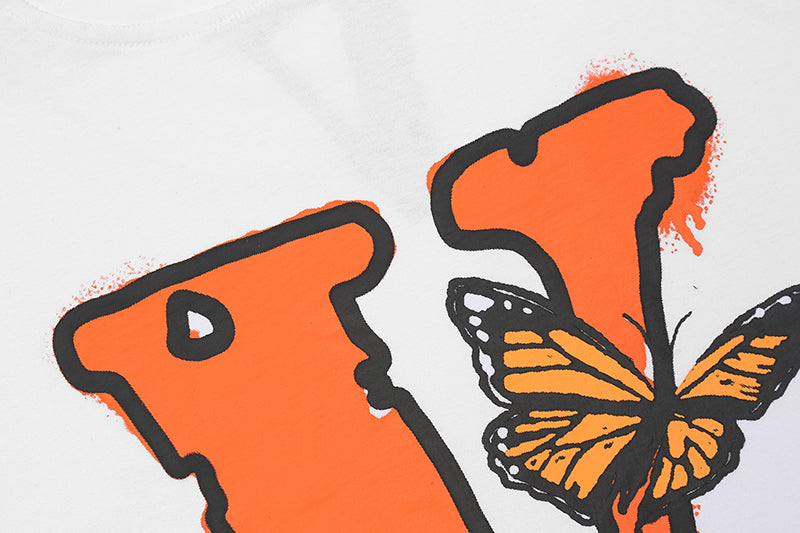 Juice Wrld x Vlone Butterfly T-shirt