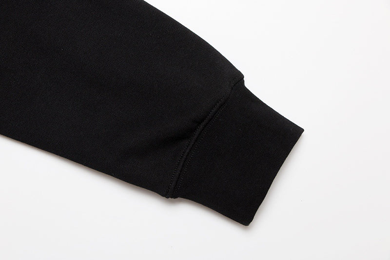 OFF-WHITE Black Paint Script Skate Hoodie Black