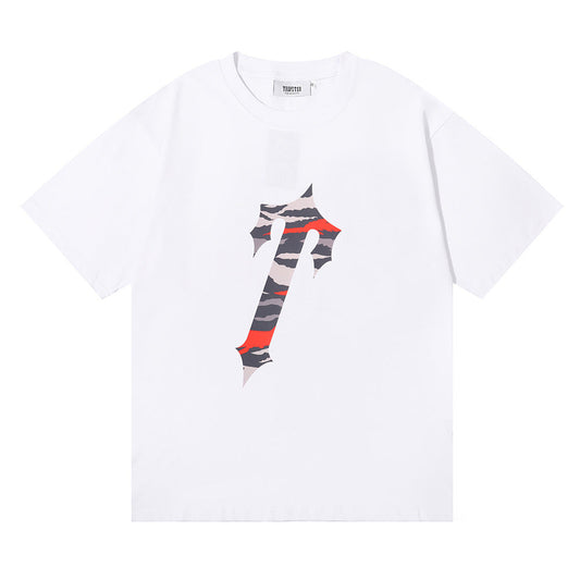Trapstar Irongate Camo T Tee White/Infrared Edition