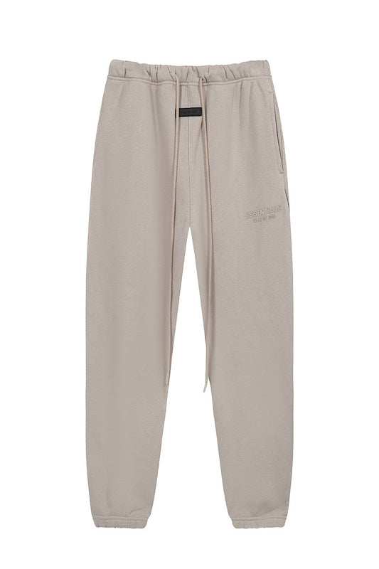 FEAR OF GOD ESSENTIALS logo-print Drawstring Track Pants Cream