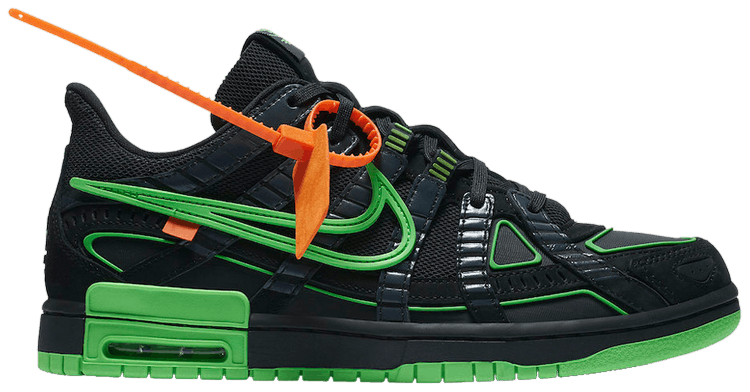 Off-White x Air Rubber Dunk 'Green Strike'