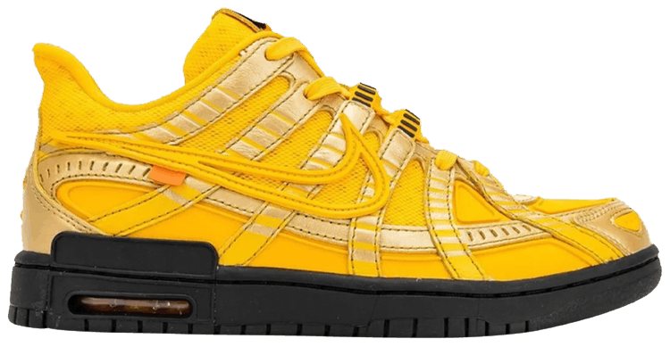 Off-White x Air Rubber Dunk 'University Gold'