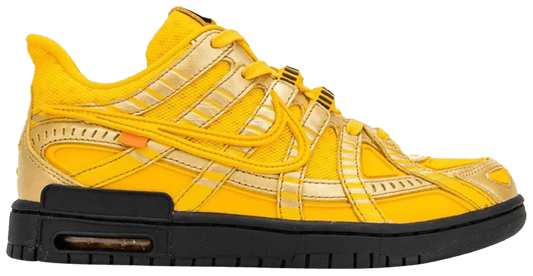 Off-White x Air Rubber Dunk 'University Gold'
