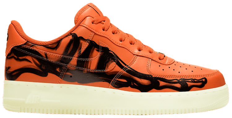 Air Force 1 Low 'Orange Skeleton'