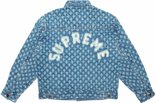 Supreme Hole Punch Denim Trucker Jacket